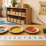 10 activités sur le nombre en maternelle : jetons et dénombrement 1 à 10