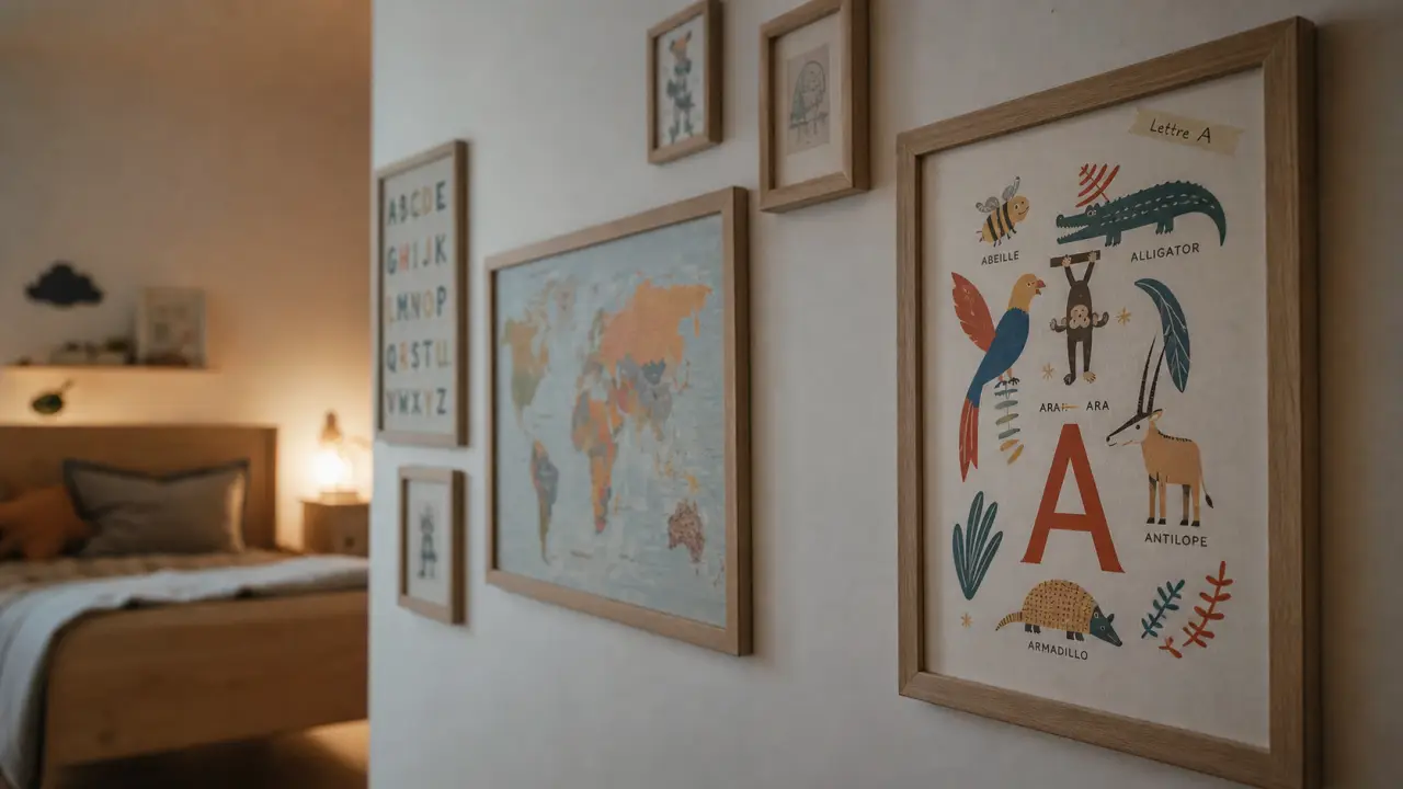 Affiche chambre enfant pour créer un univers évolutif