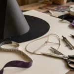 Chapeau de sorciere facile a faire : patron et tour de tete mesure