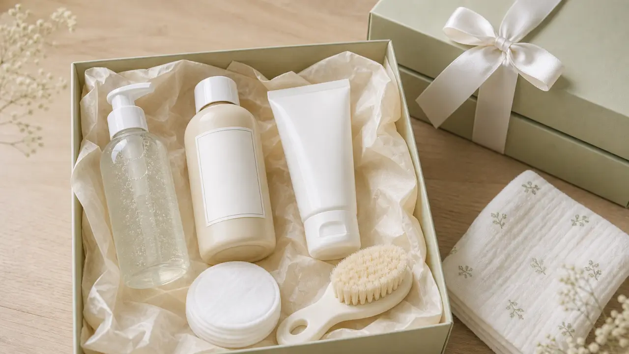 Coffret soin bebe pour bain, change et peau sensible
