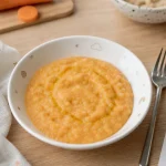 Pate pour bebe dès 6 mois : petites pâtes fondantes en purée de légumes