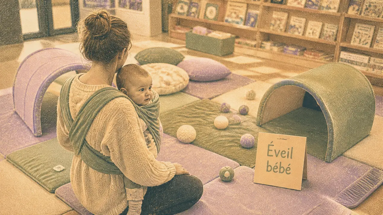 Activités bébé Lille : motricité douce et éveil sur tapis