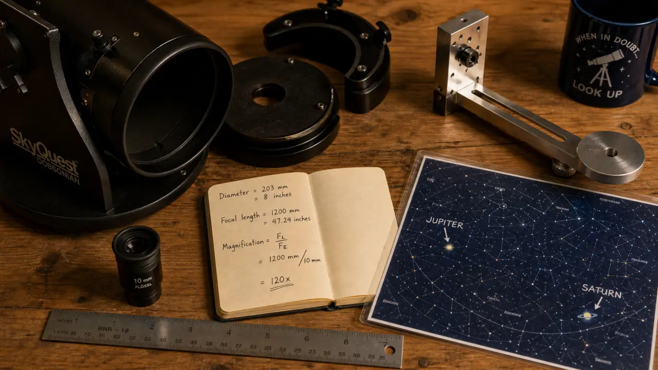 Comment choisir un telescope : diamètre, focale, monture