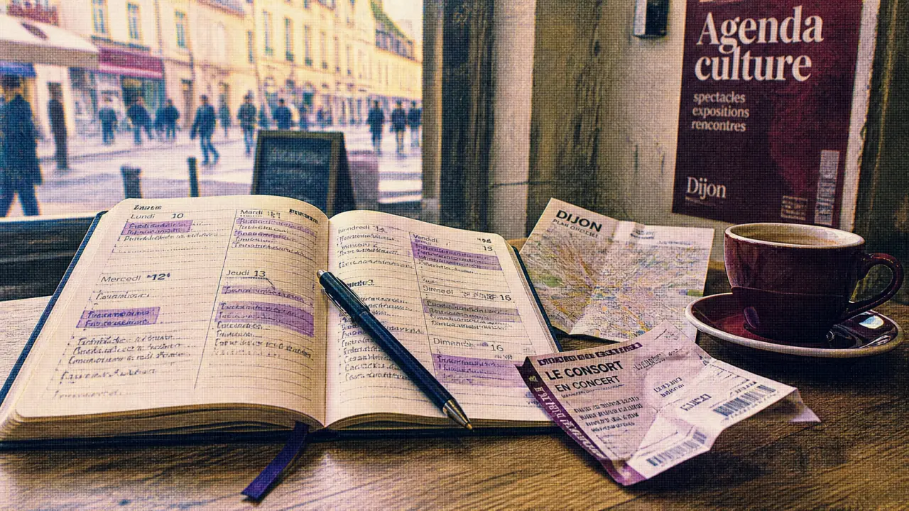 Dijon activités culturelles : agenda papier et sorties