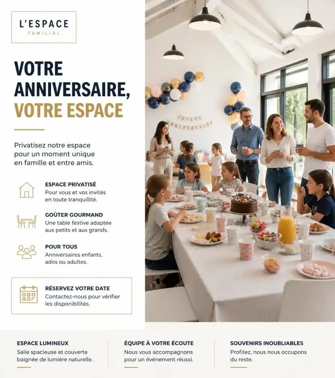 recre cafe à Auch, privatisation pour anniversaire en famille