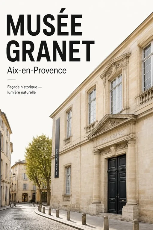 Musée aix en provence : façade du Musée Granet à Aix-en-Provence