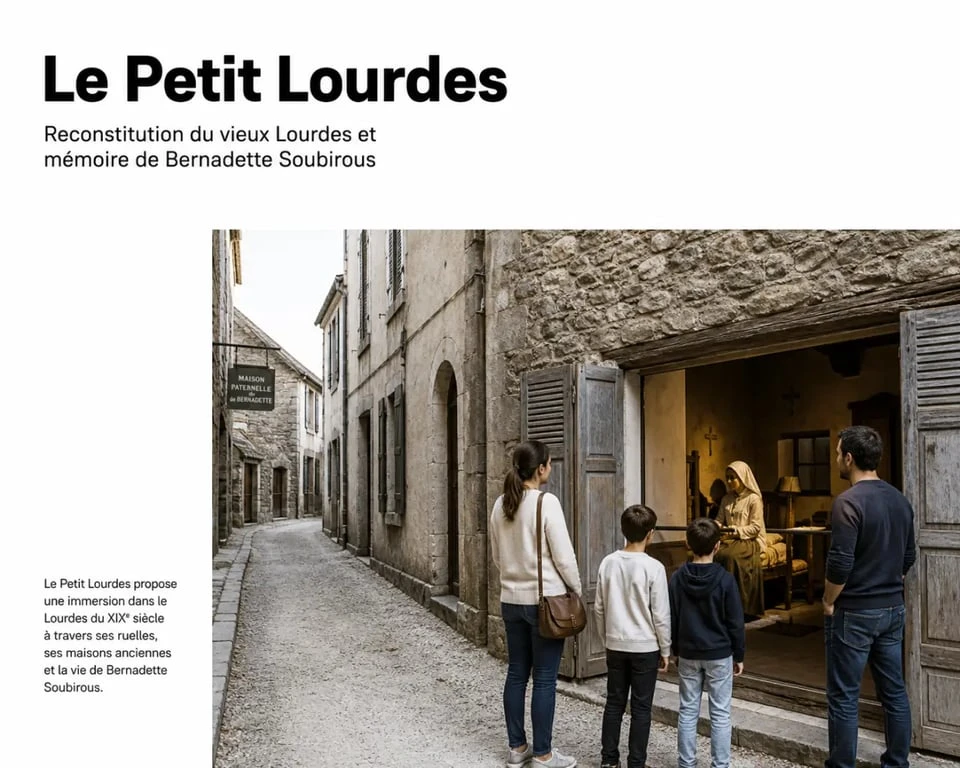 musée Lourdes : le Petit Lourdes et sa reconstitution historique du vieux Lourdes