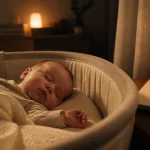 Temps sommeil bébé 3 mois : 14 à 17 h, bébé endormi en sieste et nuit