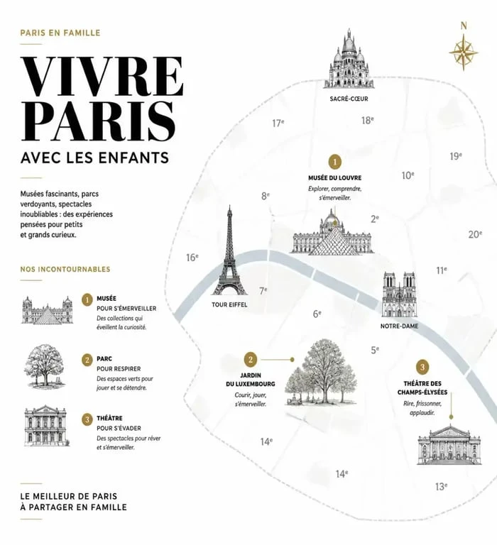 Idées de sortie week-end à Paris en famille