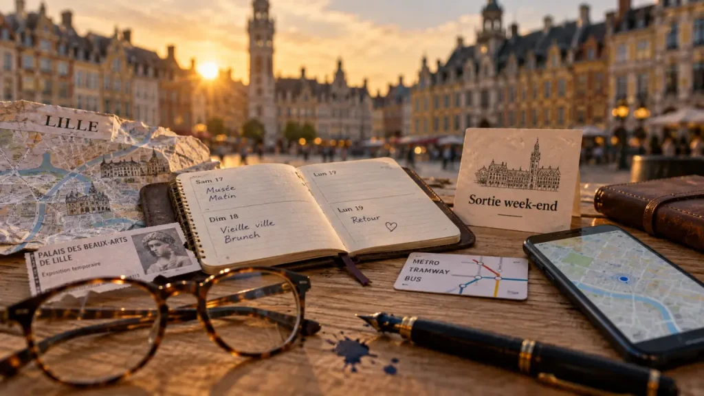 Lille sortie week end : plan Lille et idées de visite