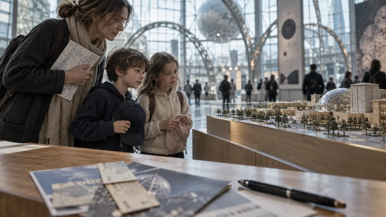 Sortie week end paris famille : parent et enfants à la Cité des Sciences
