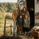 Week-end insolite en famille : roulotte et enfants en pleine nature