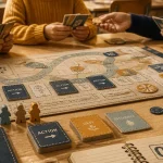 Développement durable jeux : classe avec carte Action et dé pour apprendre sans culpabiliser