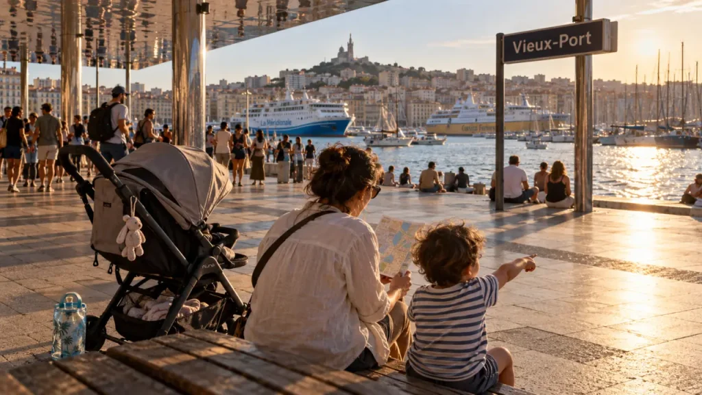 Sortie en famille Marseille gratuite au Vieux-Port
